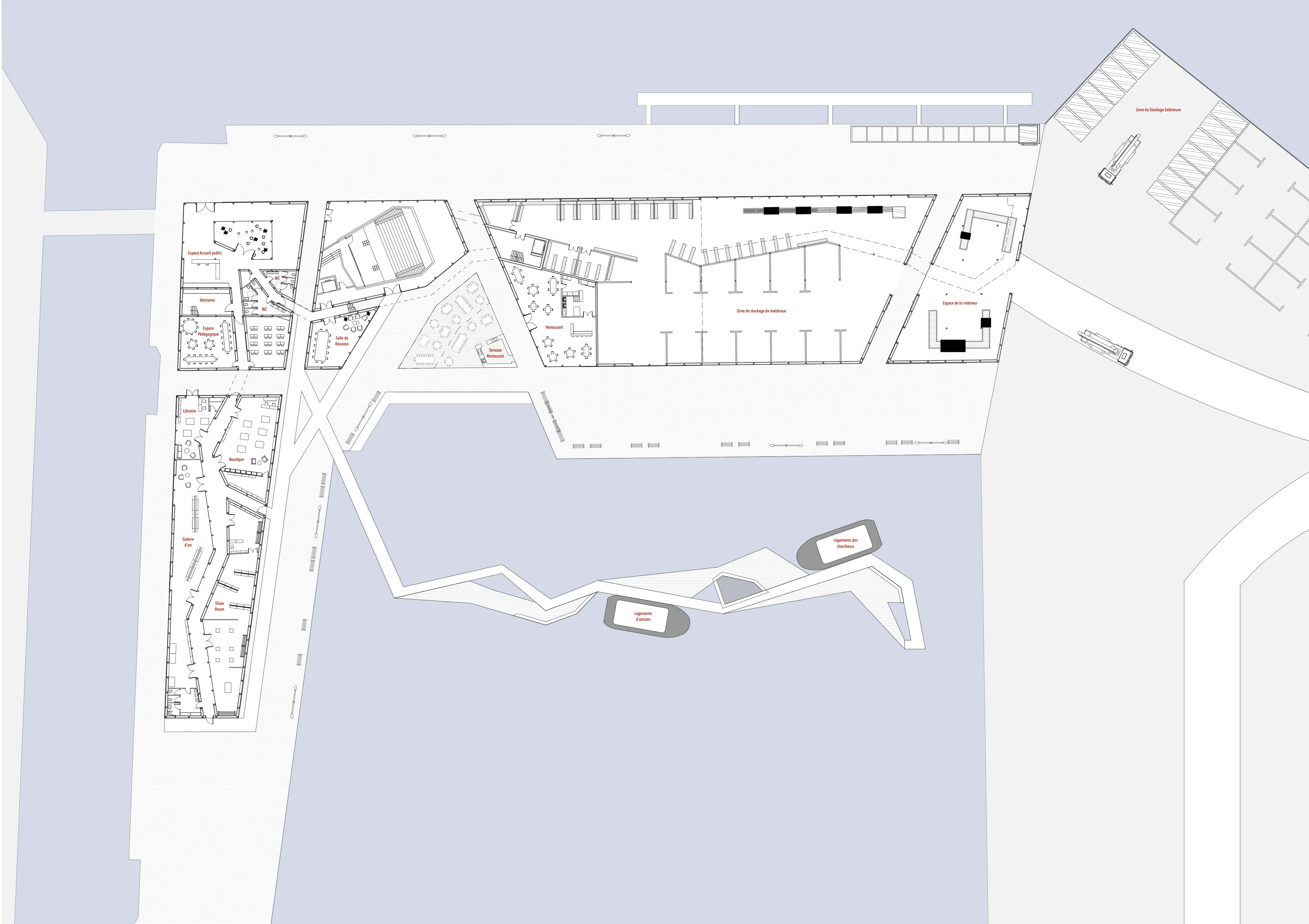Plan du rez-de-chaussée