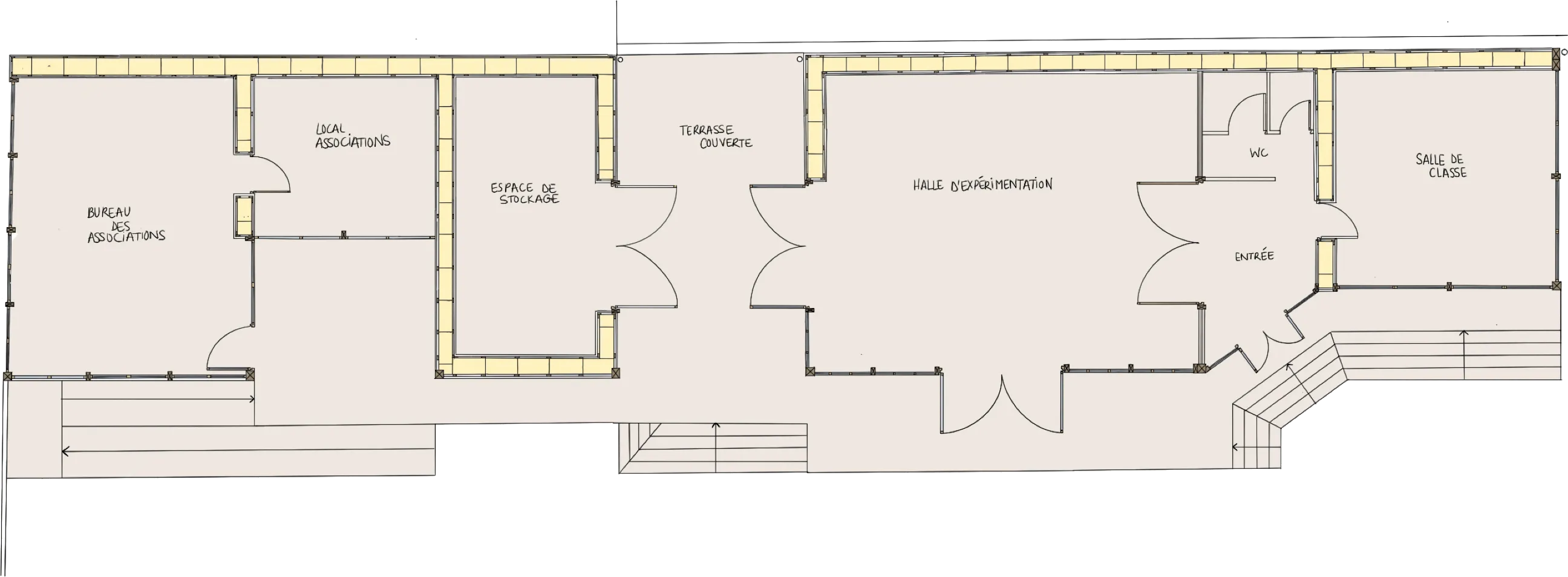 Plan du rez-de-chaussée