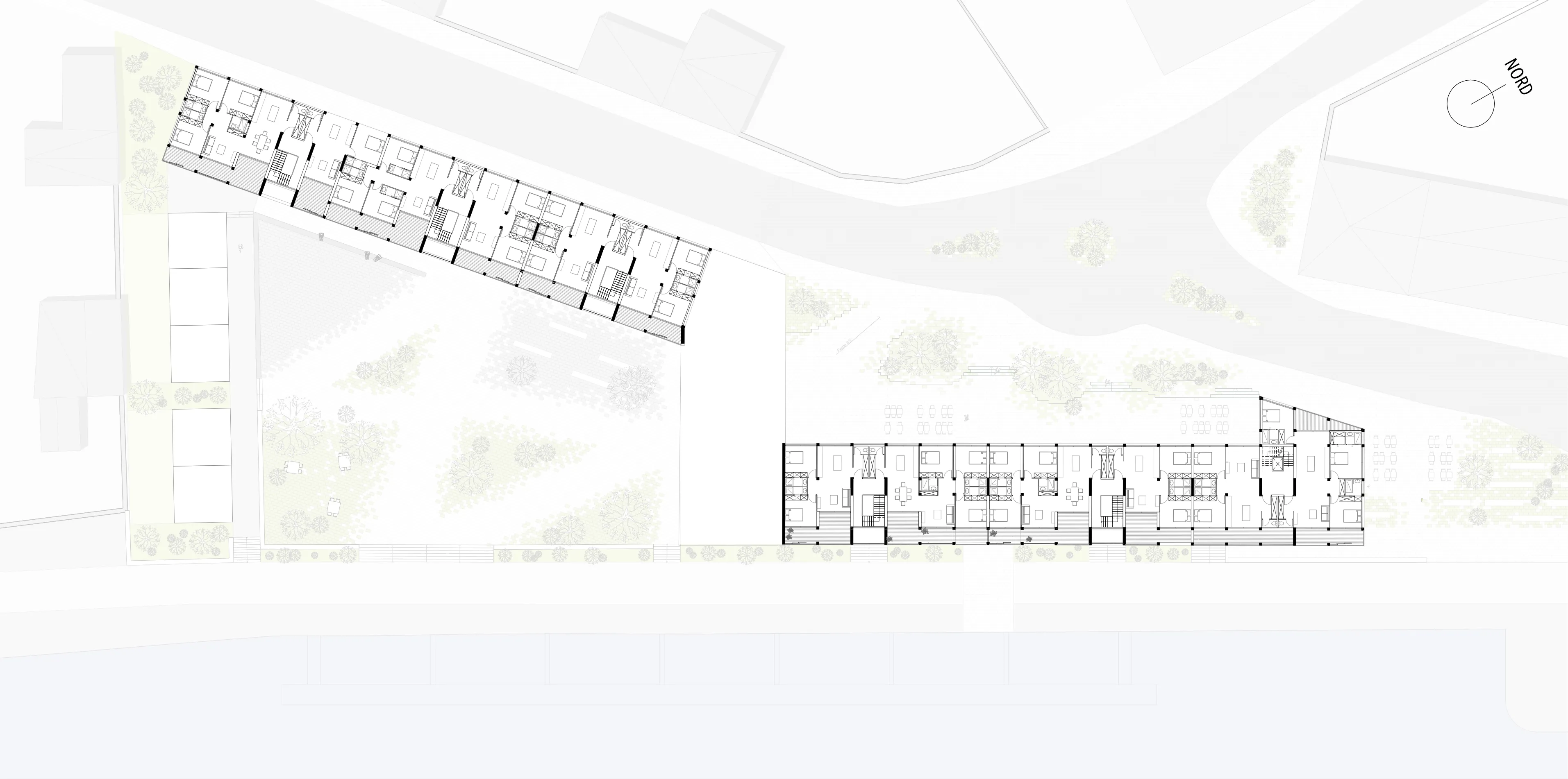 Plan du deuxième étage